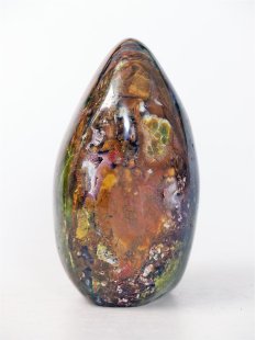 OF03 Madagaskar Opal gr&uuml;n Prasopal poliert 12 cm 830 Gr.