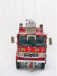 Feuerwehr Leiterwagen Mercedes Benz LP813 M 1:10  Code S