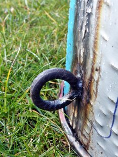Deko Baobab Baum aus alten Ölfässern 160 cm wetterfest