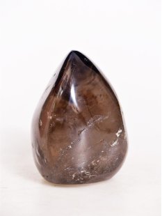 BKSH84 Bergkristall mit Includien Einschlüssen Madagaskar Freeform Skulptur 7,0 cm 360 g