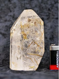 BKSH96 Bergkristall mit Includien Rutil Quarz Madagaskar...