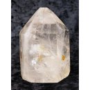 BKSH97 Bergkristall mit Includien Rutil Quarz Madagaskar Naturform poliert 11 cm 783 g