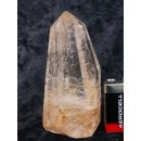 BK101 Bergkristall mit Includien Rutil Quarz Madagaskar Naturform poliert 11 cm 365 g