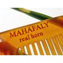 1 x  Mahafaly Hornkamm Ricardo gemasert mittlere Zahnung 19,5  x 4 cm = Code E