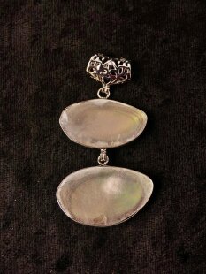 Perlmutt Anhänger 3-teilig echt Abalone...