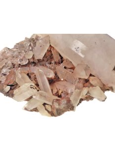 KS104 Bergkristall Hämatit Formation Stufe Madagaskar 670 g 170 mm