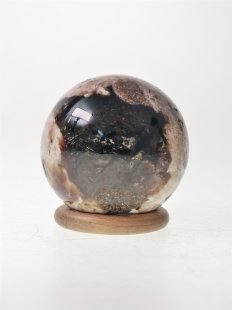 KOB01 Opal braun Kugel Madagaskar 410 g D 69 mm