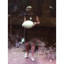 Das größte Ei der Welt ! Aepyornis maximus Elefantenvogel Ei Nr. I. normal montiert 1708 g