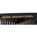 1 x Hornkamm Herrenkamm Achim3, 14 cm  fein bis mittel = Code C