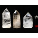 BKLOT.04= 15 St.Bergkristall Prismen 1A Qualität mit verschiedenen Einschlüssen 40 - 80 mm lang LOT = 1 kg