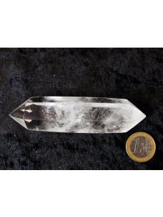 BKDE20 Bergkristall Prismen Doppelender Madagaskar 1A...