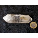 BKDE22 Bergkristall Prismen Doppelender Madagaskar 1A Qualität 108 g 100 x 32 mm