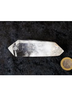 BKDE23 Bergkristall Prismen Doppelender Madagaskar 1A...