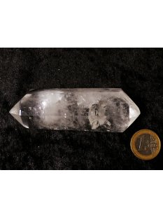 BKDE24 Bergkristall Prismen Doppelender Madagaskar 1A Qualität 115 g 107 x 32 mm