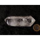 BKDE24 Bergkristall Prismen Doppelender Madagaskar 1A Qualität 115 g 107 x 32 mm