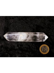 BKDE25 Bergkristall Prismen Doppelender Madagaskar 1A...