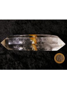 BKDE28 Bergkristall Prismen Doppelender Madagaskar 1A...