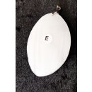 Perlmutt Anhänger echt Abalone oval gewölbt oval 55 x 40 mm Code E
