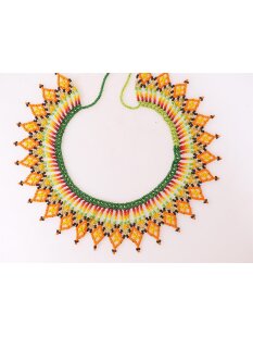 Embera Glasperlenschmuck Kette im Boho-Ibiza Stil No.04 =...