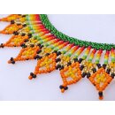 Embera Glasperlenschmuck Kette im Boho-Ibiza Stil No.04 = 45 cm