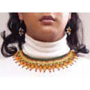 Embera Glasperlenschmuck Kette im Boho-Ibiza Stil No.04 = 45 cm