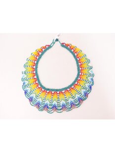Embera Glasperlenschmuck Kette im Boho-Ibiza Stil No.06 =...