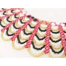 Embera Glasperlenschmuck Kette im Boho-Ibiza Stil No.07 = 40 cm