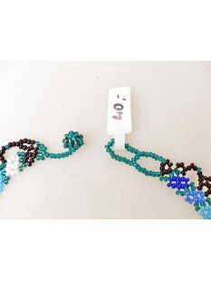Embera Glasperlenschmuck Kette im Boho-Ibiza Stil No.08 = 45 cm
