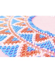 Embera Glasperlenschmuck Kette im Boho-Ibiza Stil No.14 = 50 cm