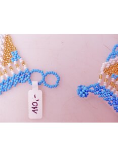 Embera Glasperlenschmuck Kette im Boho-Ibiza Stil No.14 = 50 cm