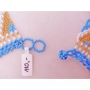 Embera Glasperlenschmuck Kette im Boho-Ibiza Stil No.14 = 50 cm