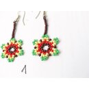 Embera Glasperlenschmuck Ohrhänger im Boho-Ibiza Stil No. 01-06