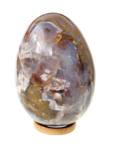 JaEi07 Skulptur Ei polychromer Madagaskar Jaspis 140 mm 1778 g
