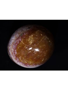 JaEi10 Skulptur Ei polychromer Madagaskar Jaspis L: 180 mm 3660 g