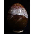 JaEi10 Skulptur Ei polychromer Madagaskar Jaspis L: 180 mm 3660 g