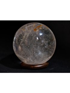 KB26 Bergkristall Heilstein Kugel Madagaskar 867 g; D: 90 mm