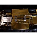 Buick Skyhawk aus gelb blauen Werbedosen M 1:10  Länge ca. 56 cm