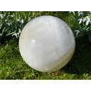 Madagaskar Blütenblatt Quarz Milchquarz Weißquarz Kugel 15 kg D 200 mm