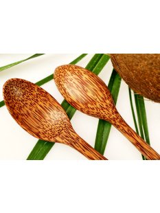 Vietnam Kokosholz Esslöffel Jiaoli 17 cm = Code Y